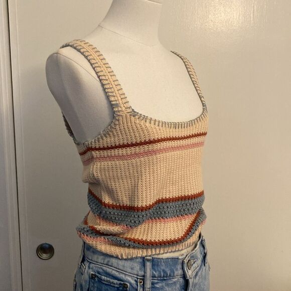 Rails Sienna Rainbow Multi Knit Top Size XS - Picture 3 of 8